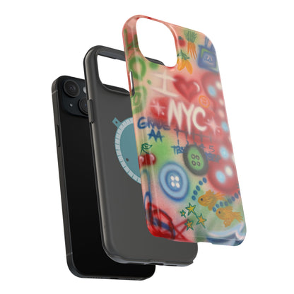 MagSafe "i <3 NYC" airbrush iPhone case