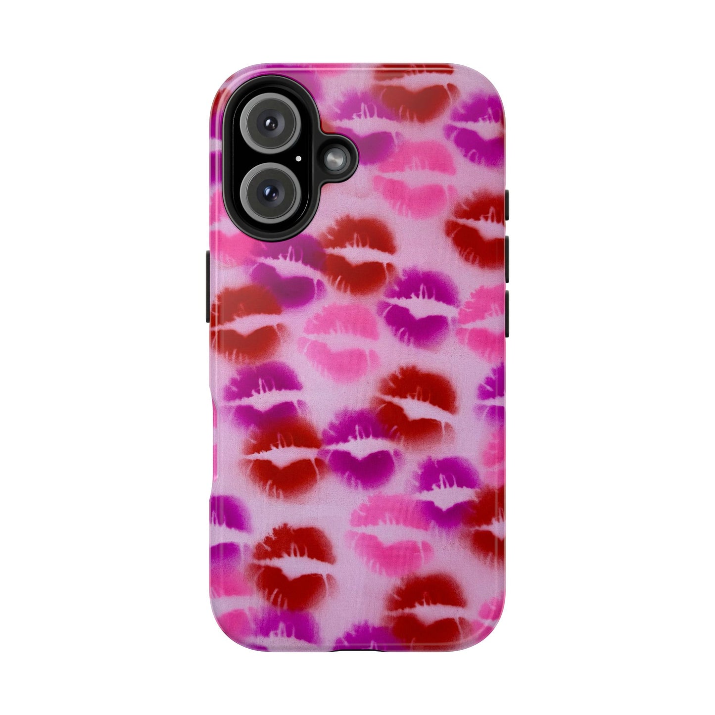 "mwah" airbrush iPhone case