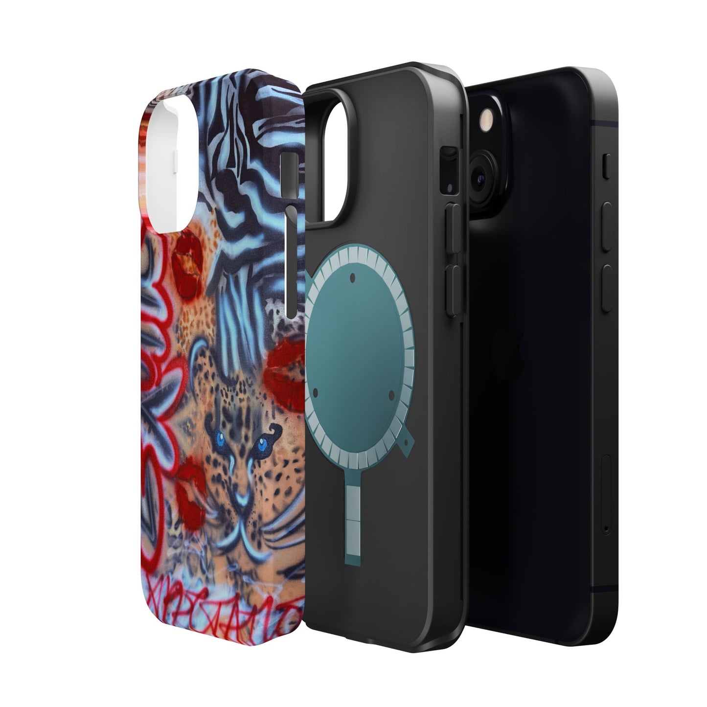 MagSafe "exotic expectations" airbrush iPhone case