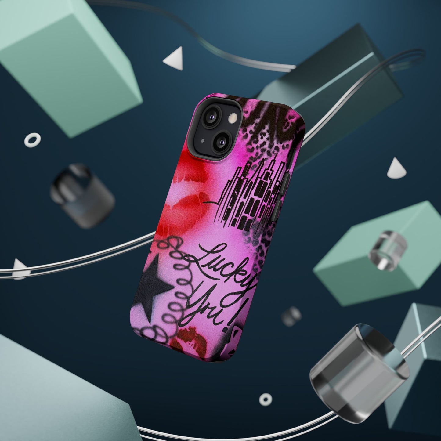 MagSafe "ulterior motive" airbrush iPhone case