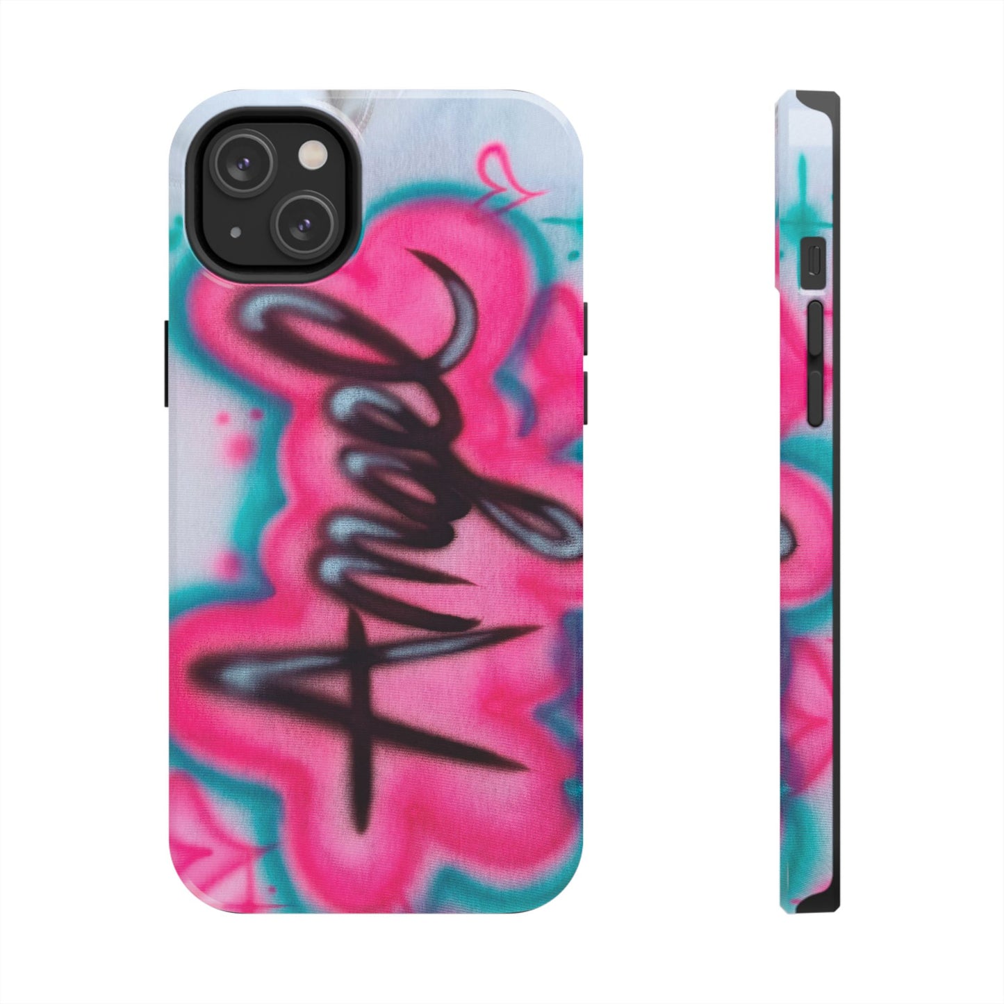 "angel" airbrush iPhone case