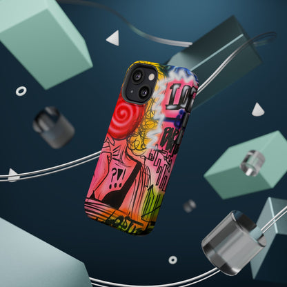 MagSafe „Lost in Paradise“ Airbrush-iPhone-Hülle