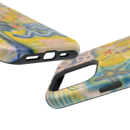 MagSafe "ciao bella" airbrush iPhone case