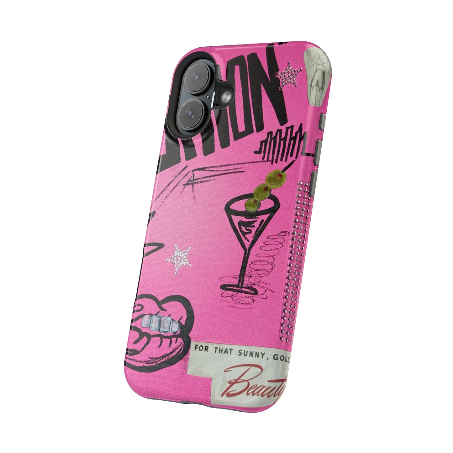 MagSafe "high fashion" airbrush iPhone case
