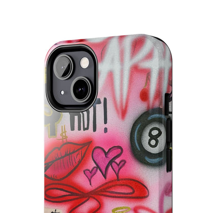 "IT girl" airbrush iPhone case