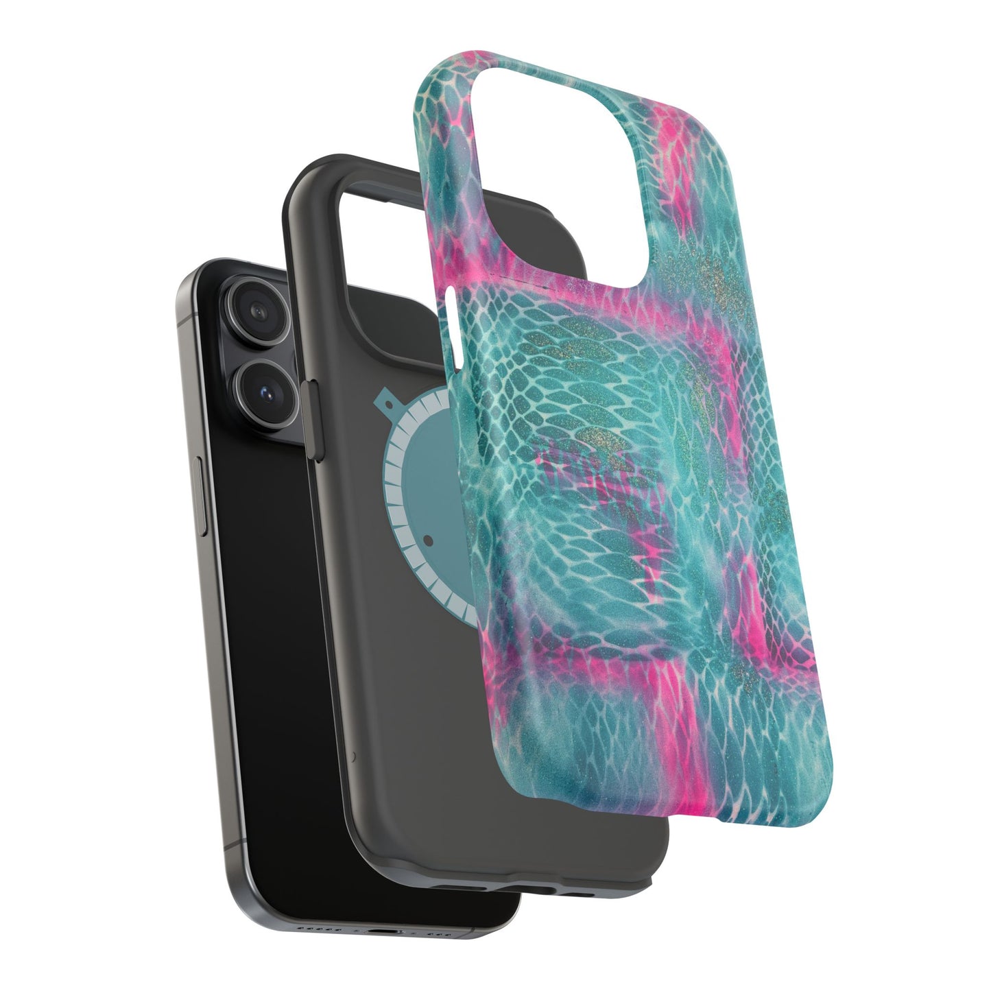 MagSafe "snakeskin" airbrush iPhone case