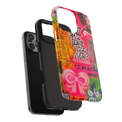 "out of luck" airbrush iPhone case