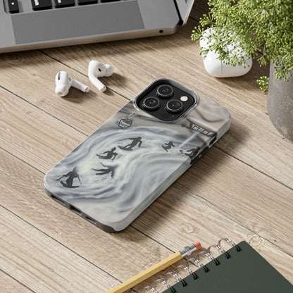 "arctic avalanche" airbrush iPhone case