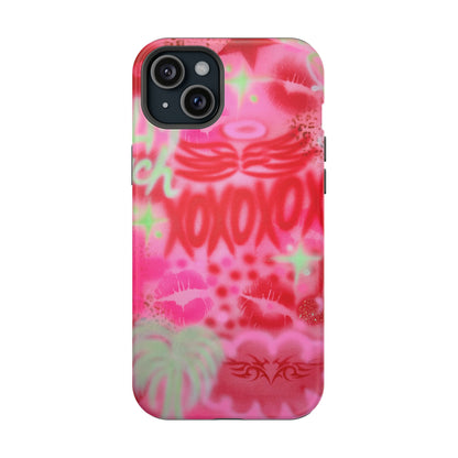 MagSafe "love sick" airbrush iPhone case
