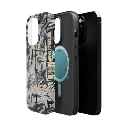 MagSafe "monochrome mood" airbrush iPhone case