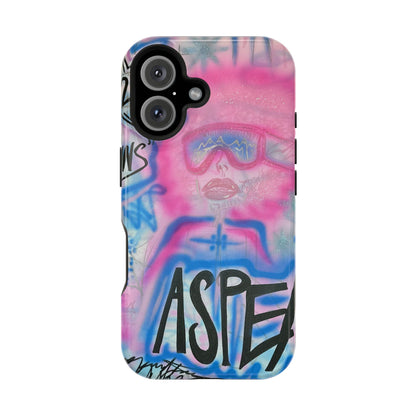 MagSafe "aspen aspirations" airbrush iPhone case