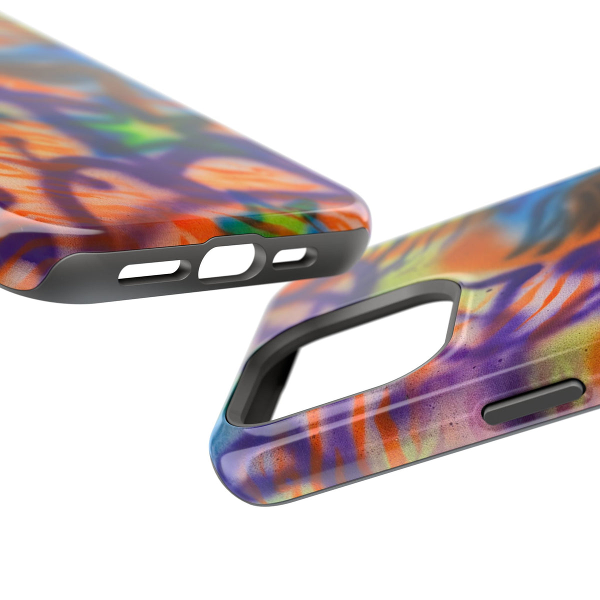 MagSafe "streetwear angel" airbrush iPhone case