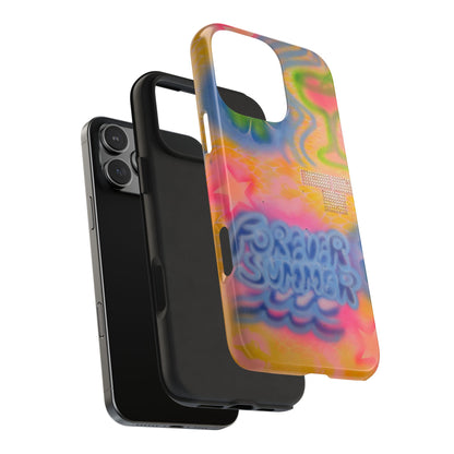 "forever summer" airbrush iPhone case