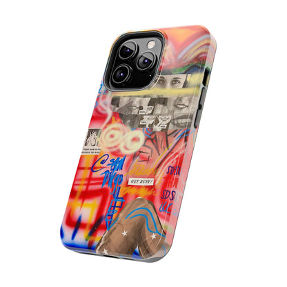 "get busy!" airbrush iPhone case