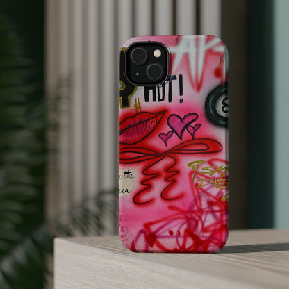 MagSafe "IT-Girl" Airbrush iPhone Hülle