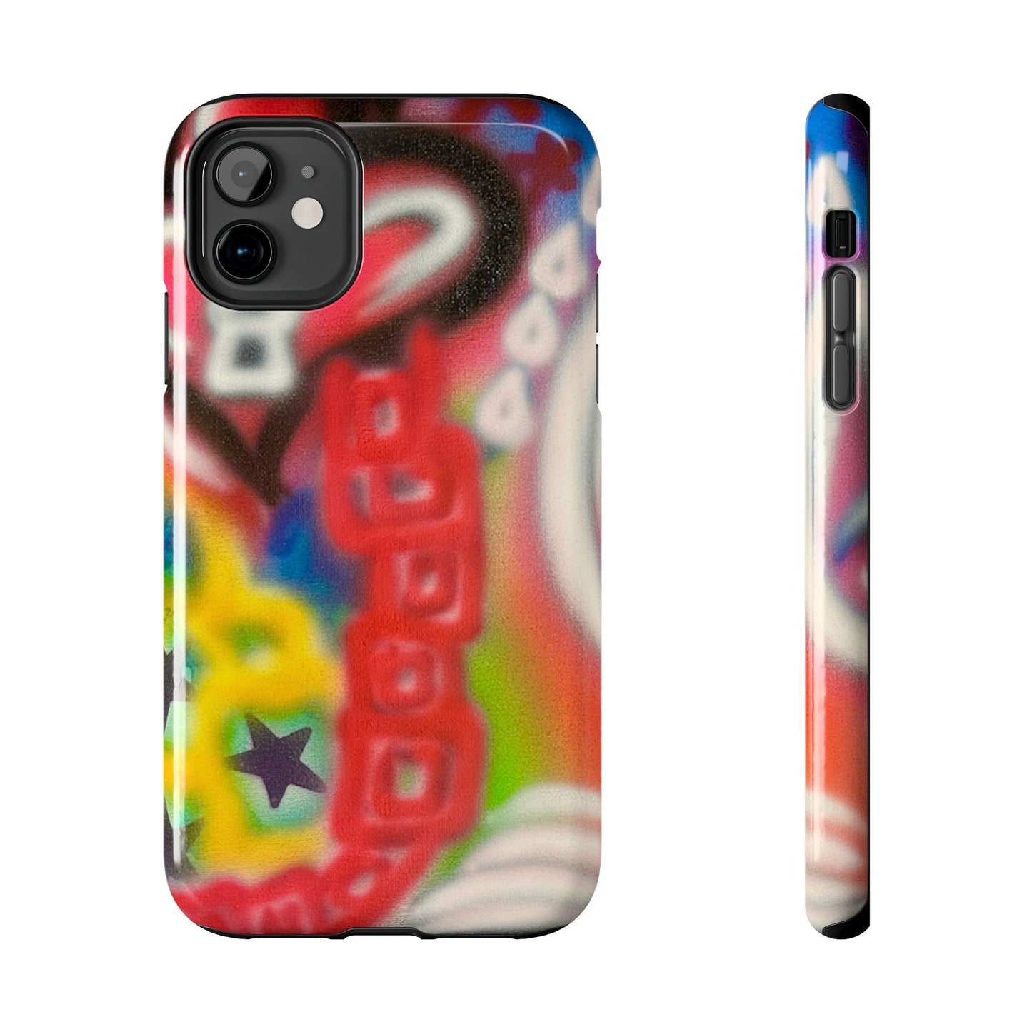 "lock it in, lover" airbrush iPhone case