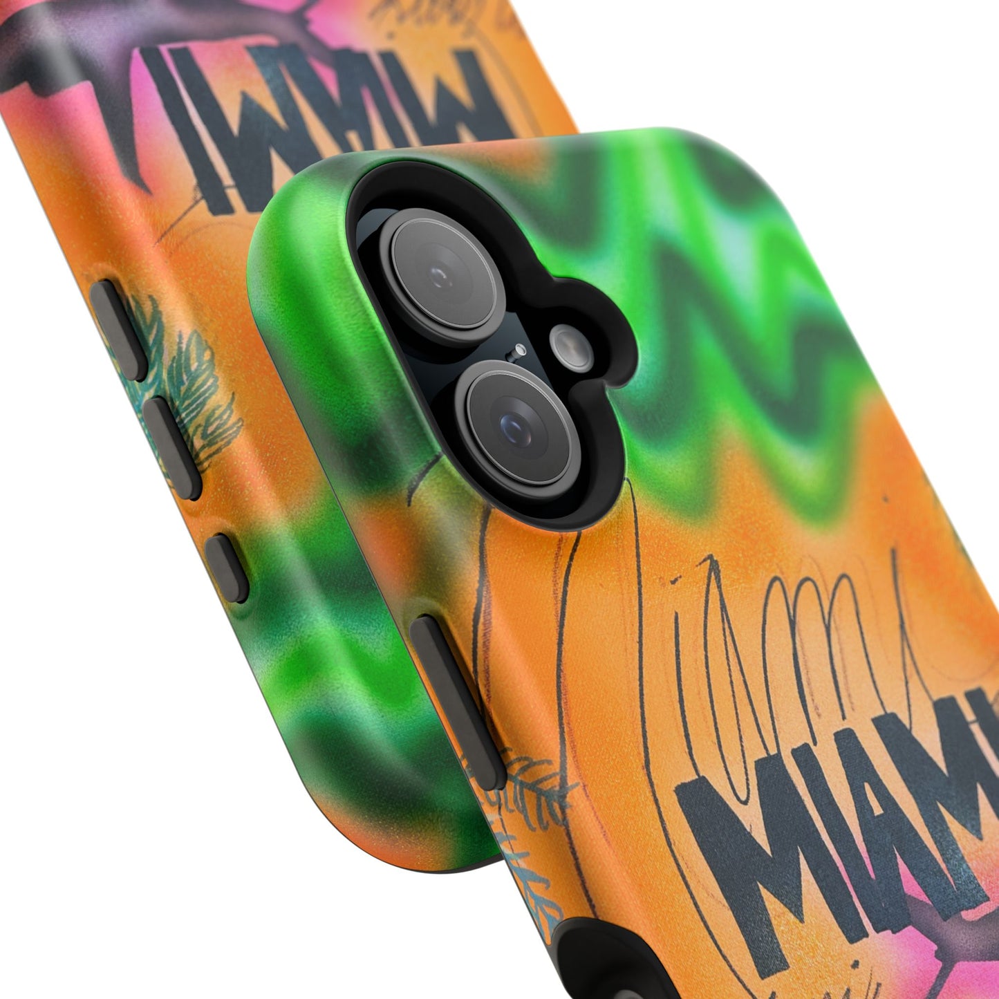 MagSafe "miami, fl" Airbrush iPhone Hülle