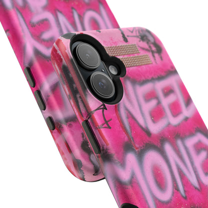 MagSafe "need $$ to shop" airbrush iPhone case