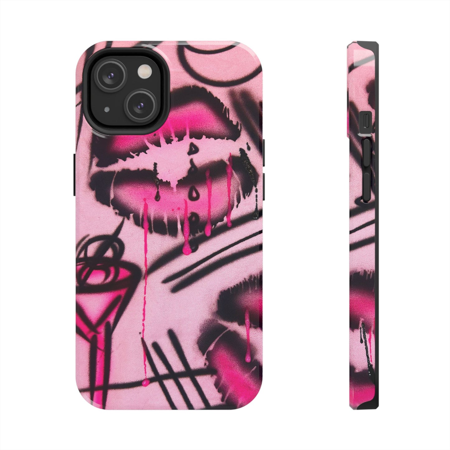 "glossy pout" airbrush iPhone case