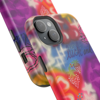MagSafe „luck & luv pt. 2“ Airbrush iPhone Hülle