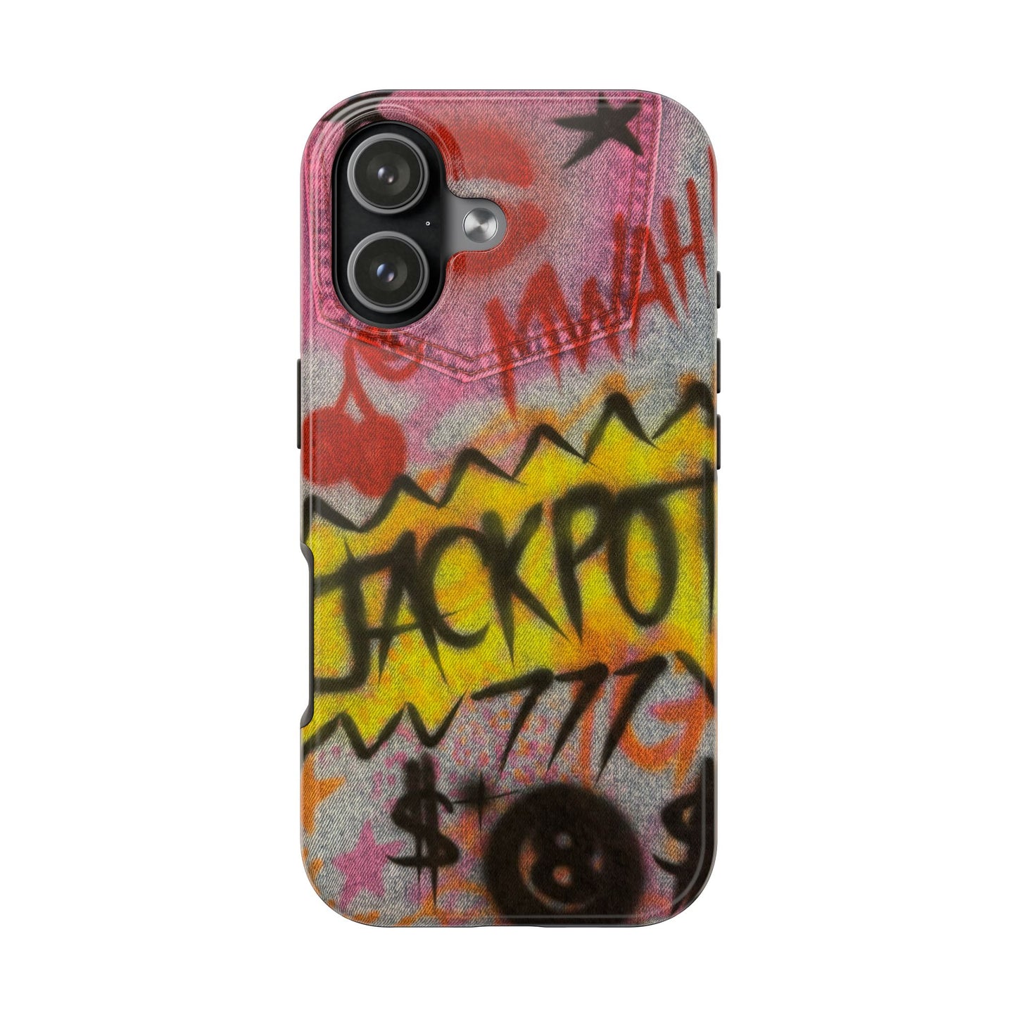 "jackpot!" airbrush iPhone case