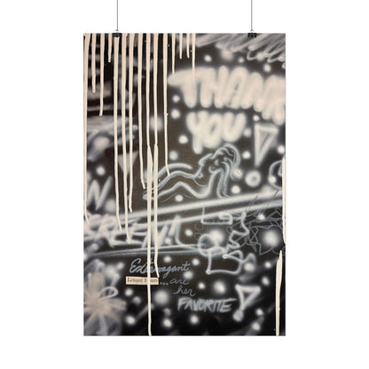 "extravagant leisure" airbrush rolled print