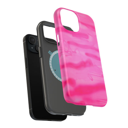 MagSafe "pink camo" airbrush iPhone case