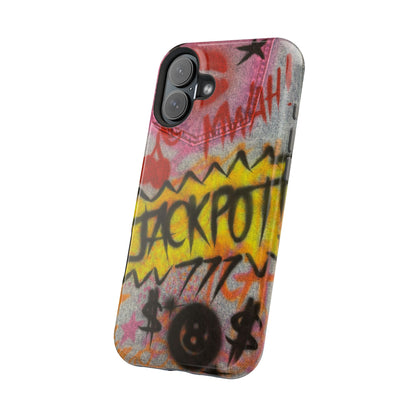 MagSafe "JACKPOT!" airbrush iPhone case