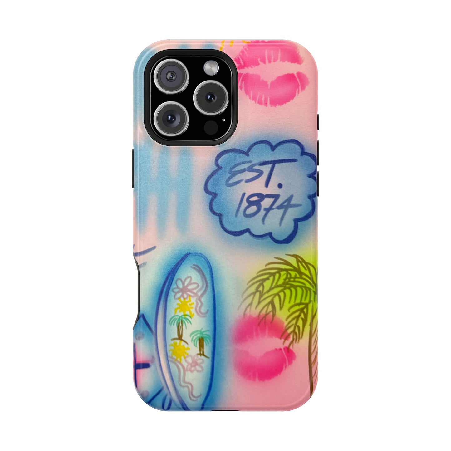 MagSafe „in the wave“ Airbrush iPhone Hülle