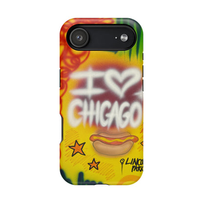 MagSafe "chicago" airbrush iPhone case