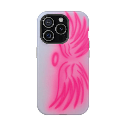 MagSafe "angel wings" airbrush iPhone case