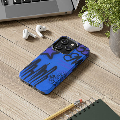 "infamous indigo" airbrush iPhone case