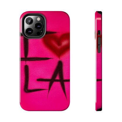 "I <3 LA" airbrush iPhone case