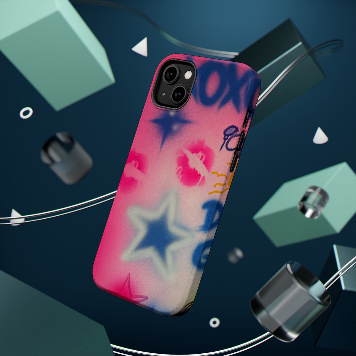 MagSafe "star symbol" airbrush iPhone case