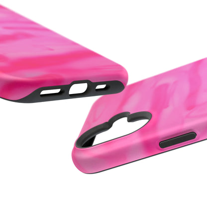 MagSafe "pink camo" airbrush iPhone case