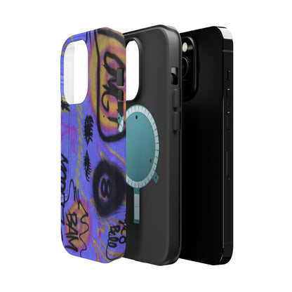 MagSafe "eye$ on lies" Airbrush iPhone Hülle