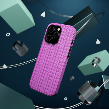 MagSafe "pink studs" airbrush iPhone case
