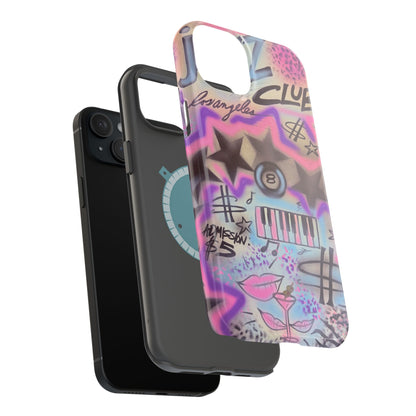 MagSafe "jazz club" airbrush iPhone case