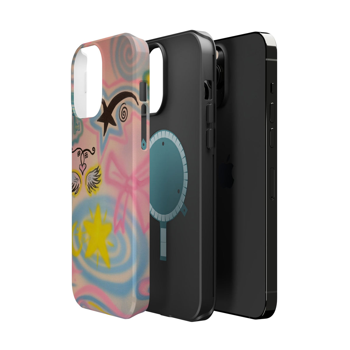 MagSafe "star energy" airbrush iPhone case