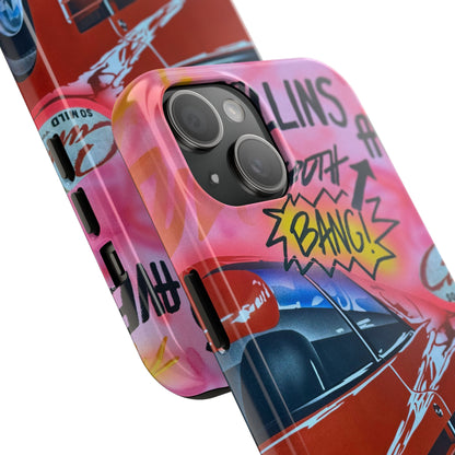 "miami momentos" airbrush iPhone case