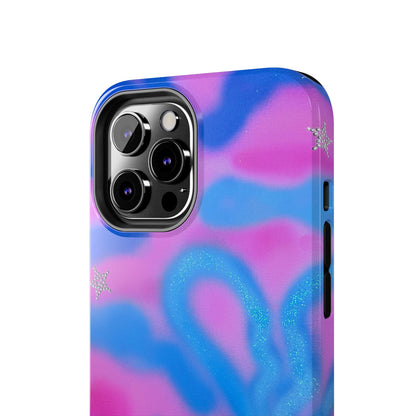 "blue camo" airbrush iPhone case