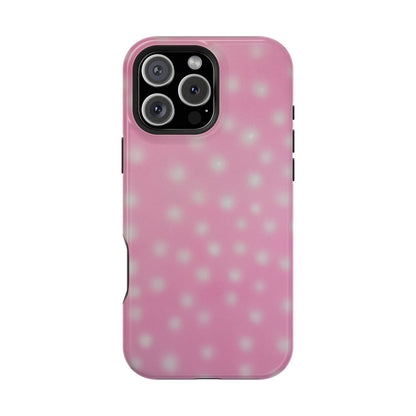 MagSafe "Erdbeerstrudel-Polkadots" Airbrush iPhone Hülle