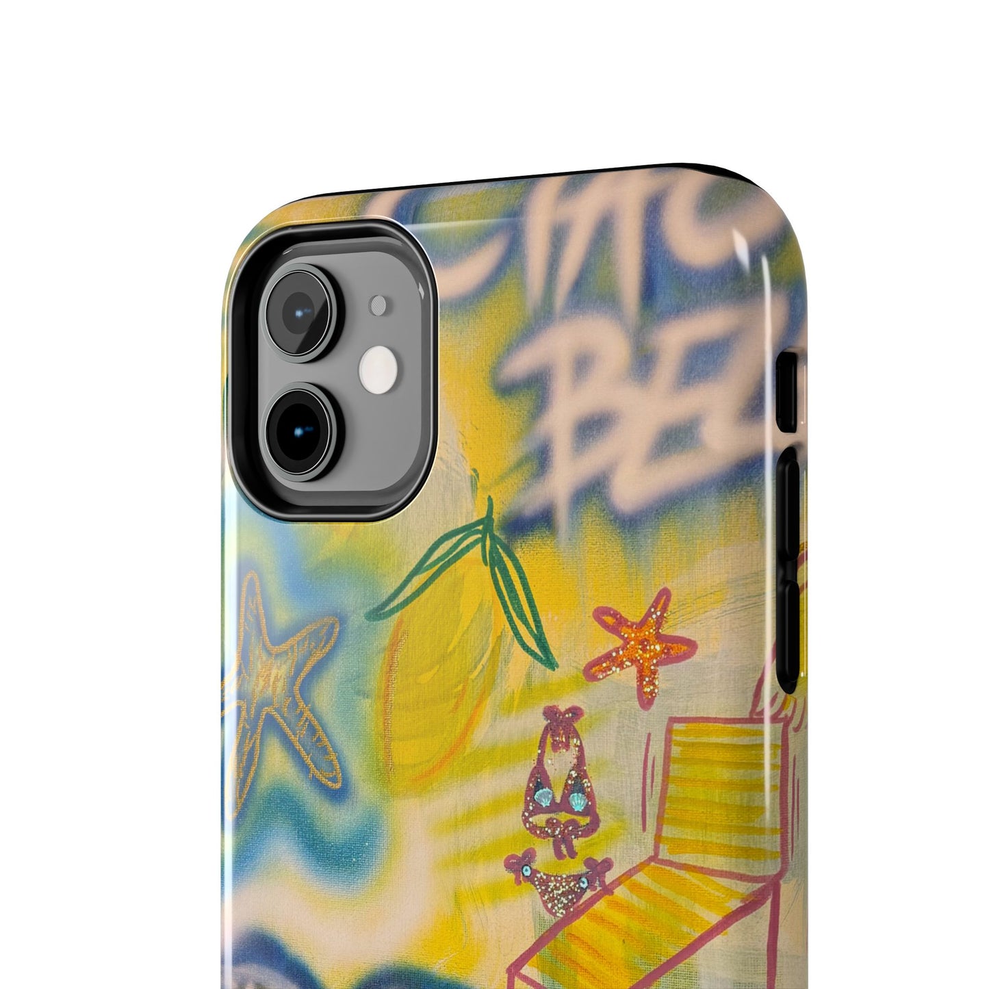 "ciao bella" airbrush iPhone case