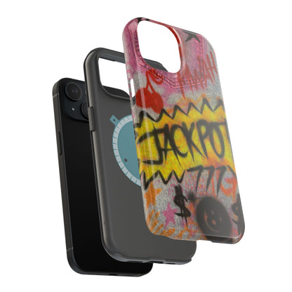 MagSafe "JACKPOT!" airbrush iPhone case