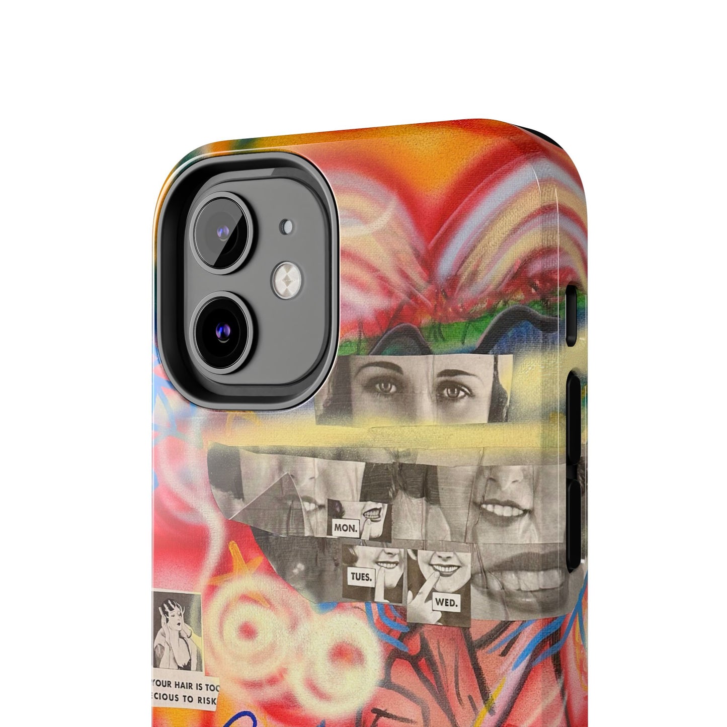 "get busy!" airbrush iPhone case