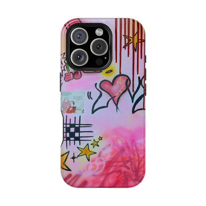 MagSafe "cherry. luvr" Airbrush iPhone-Hülle