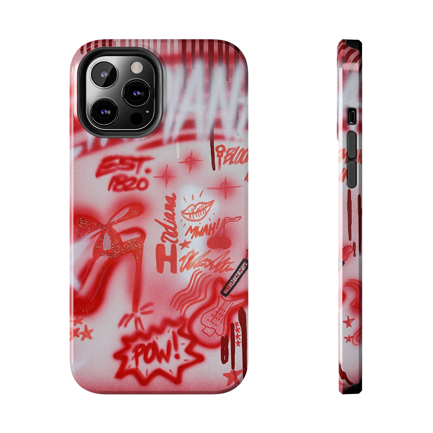 "indiana university" airbrush iPhone case
