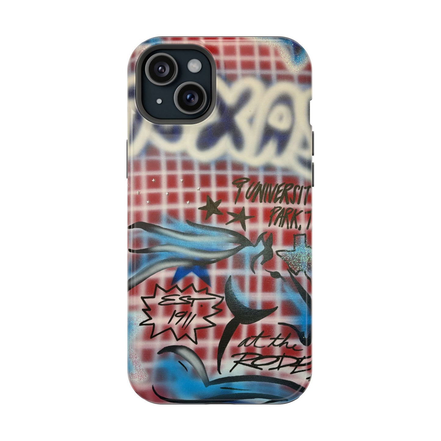 MagSafe "texas" airbrush iPhone case