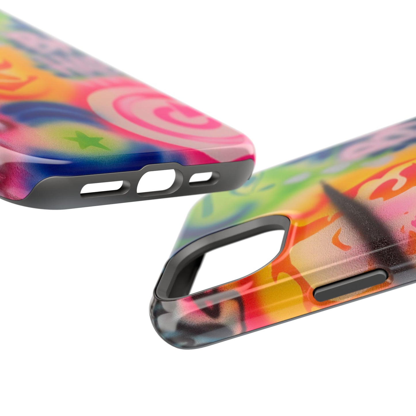 MagSafe „schlechte Angewohnheiten“ Airbrush iPhone Hülle