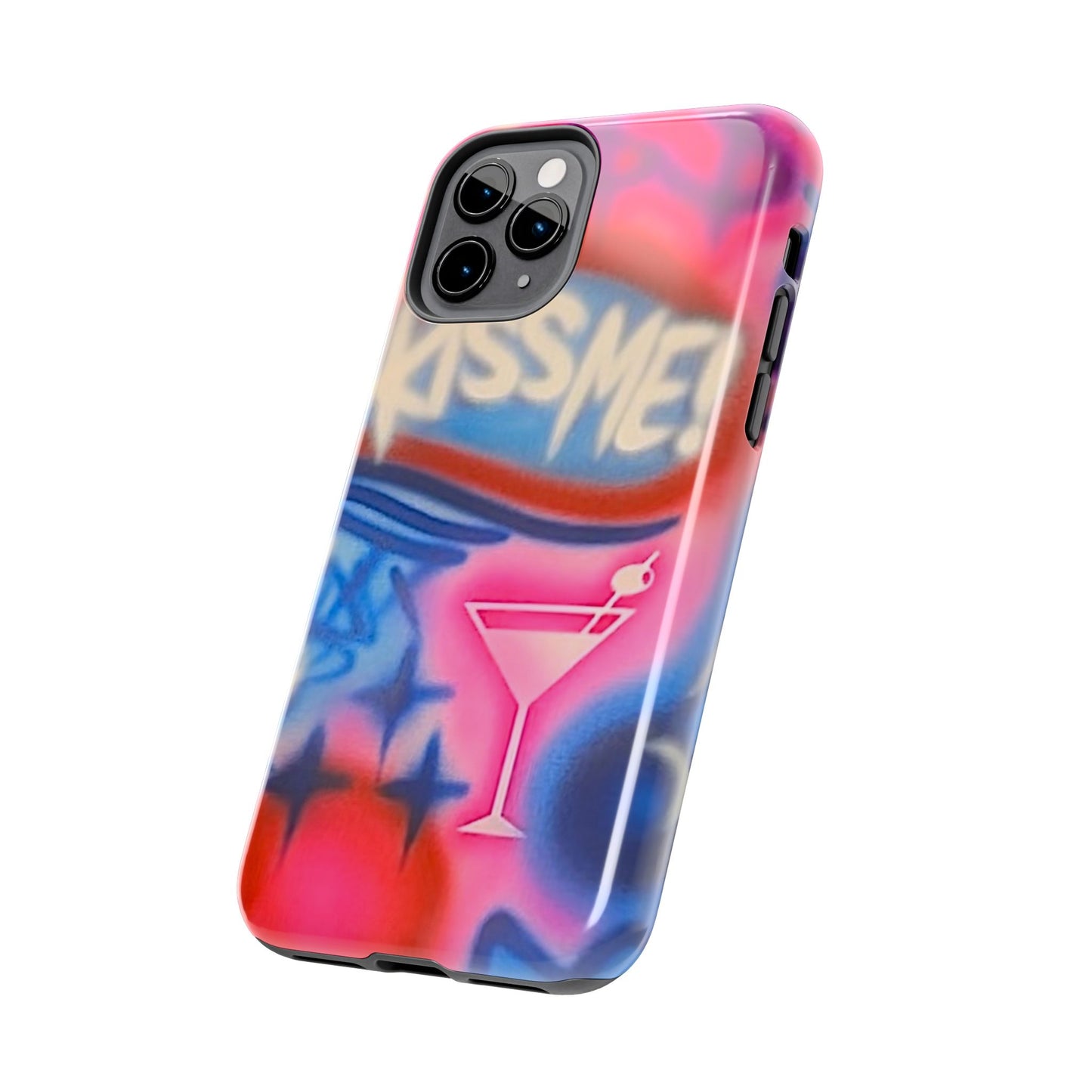 "kiss me pt. 2" airbrush iPhone case
